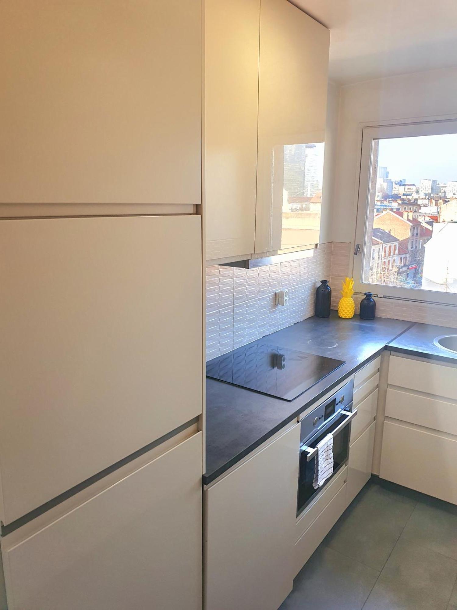 Apartamento Vue Sur Paris Ivry-sur-Seine Exterior foto