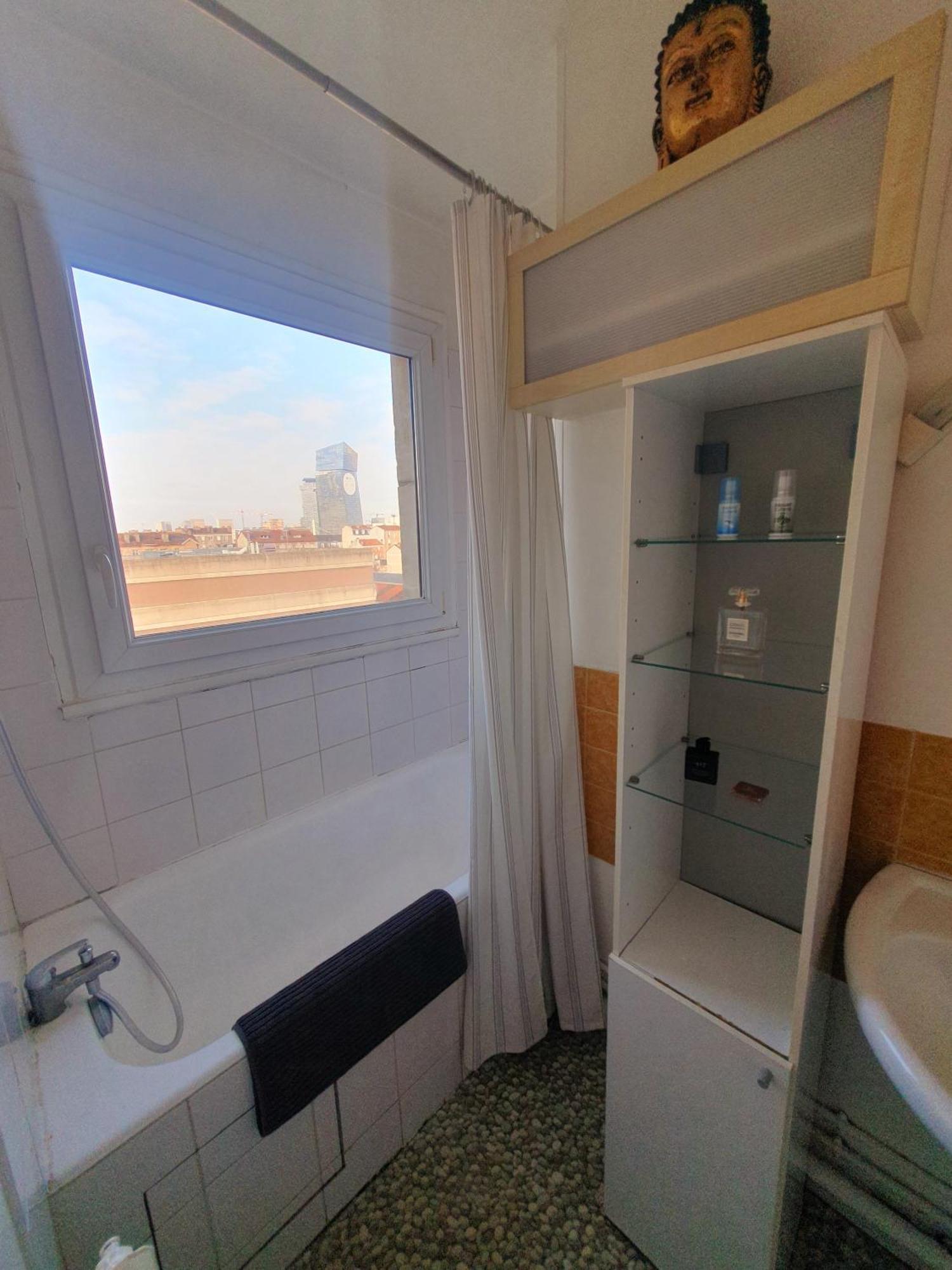 Apartamento Vue Sur Paris Ivry-sur-Seine Habitación foto