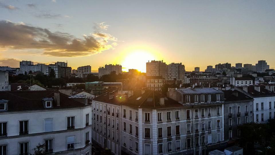 Apartamento Vue Sur Paris Ivry-sur-Seine Exterior foto
